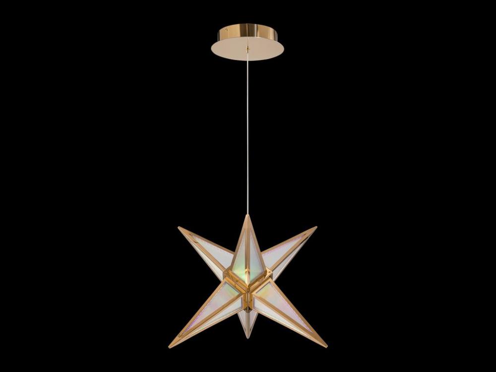 Spectrum 18" LED Chandelier in Rose Gold