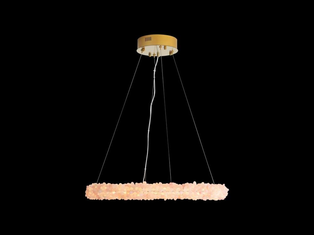 Corallo 22" LED Chandelier in Coral