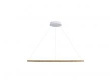 Golden 5460-59 DW - Veritas 59" LED Ring Chandelier in Driftwood