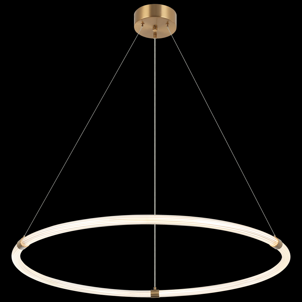 Inkara Aged Gold Brass Pendant