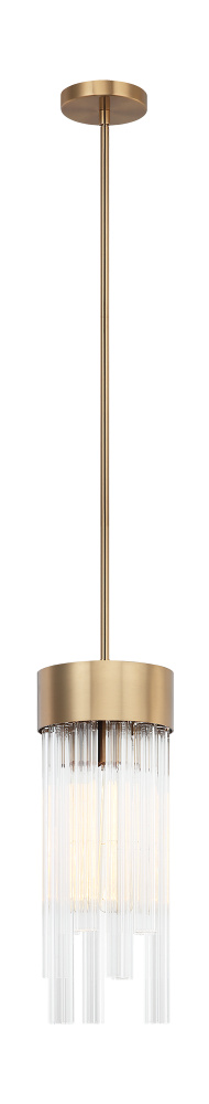 Kellan Aged Gold Brass Pendant