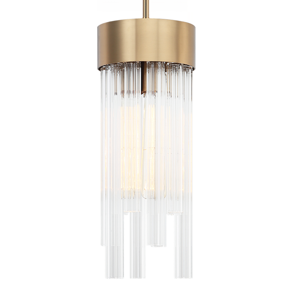 Kellan Aged Gold Brass Pendant