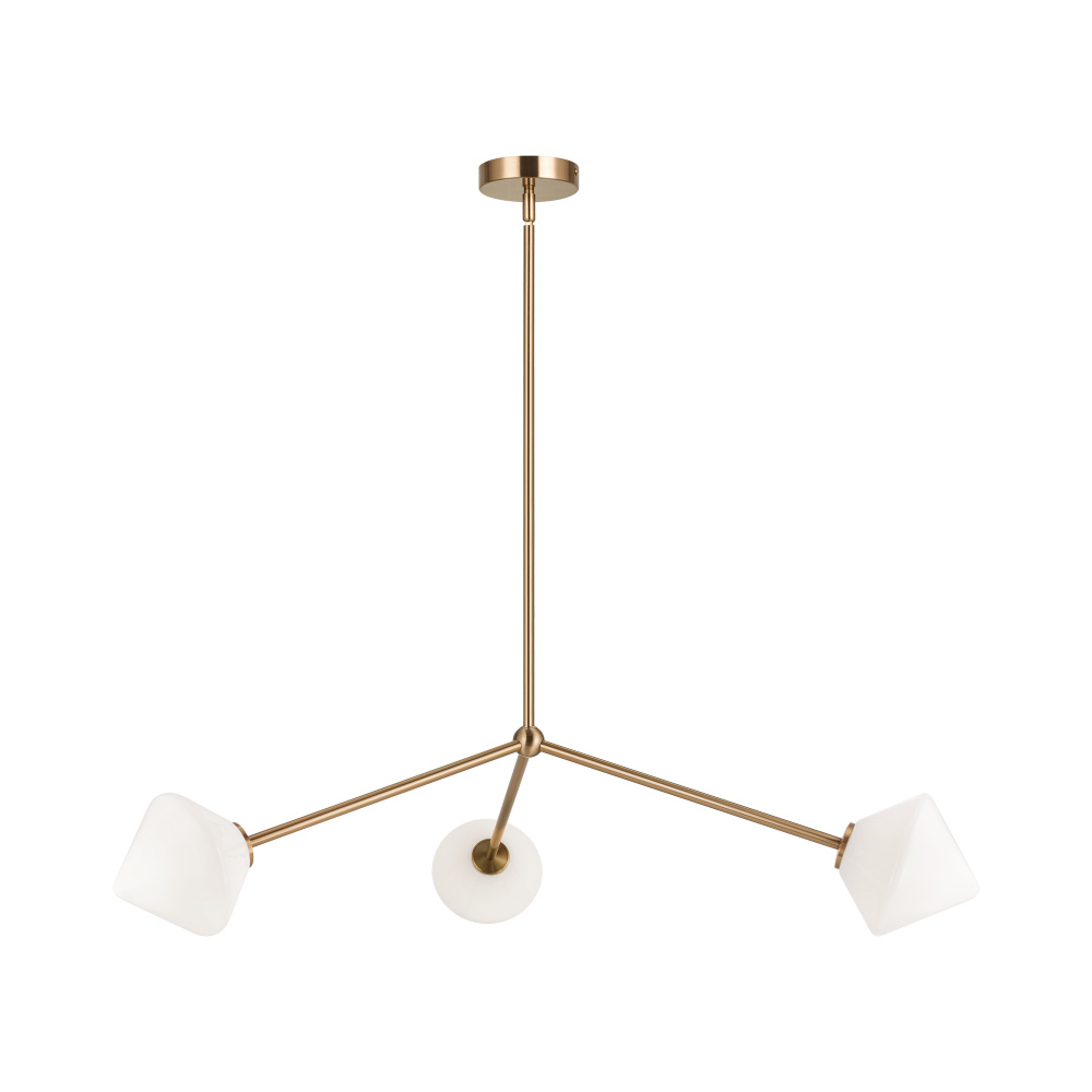 Novo Aged Gold Brass Pendant