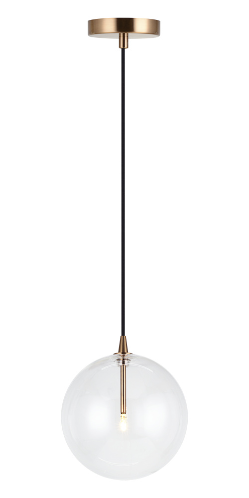 Bolha Aged Gold Brass Pendant