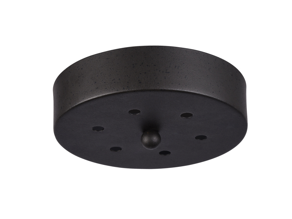 Multi Ceiling Canopy (Line Voltage) Rusty Black Canopy