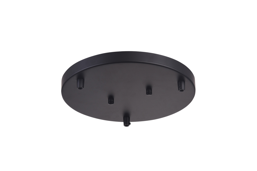 Multi Ceiling Canopy (Line Voltage) Black Canopy