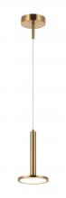 Matteo Lighting C37701AG - Extraterrestrial Aged Gold Brass Pendant