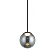 Matteo Lighting C61311MBSM - Boble Matte Black Pendant