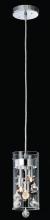 Matteo Lighting M21002 - Glass-Encased Bubble Droplet Chrome Pendant