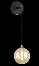Matteo Lighting W81001AM - Magma Amber Wall Sconce