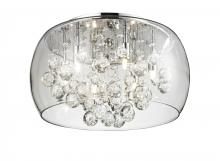 Matteo Lighting M31006 - Glass-Encased Bubble Droplet Ceiling Mount