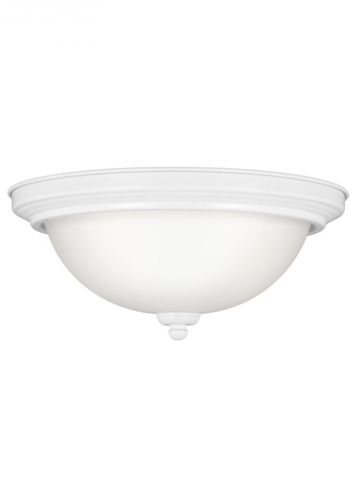 Geary Two Light Ceiling Flush Mount