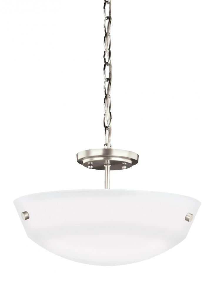 Kerrville Two Light Semi-Flush Convertible Pendant