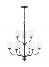 Generation Lighting 3102809EN3-710 - Windom Nine Light Chandelier