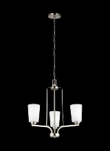 Generation Lighting 3128903EN3-962 - Franport Three Light Chandelier