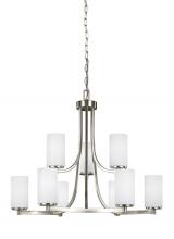 Generation Lighting 3139109EN3-962 - Hettinger Nine Light Chandelier