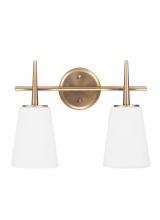Generation Lighting 4440402EN3-848 - Driscoll Two Light Wall / Bath