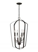 Generation Lighting 5134908EN-710 - Romee Large Eight Light Hall / Foyer