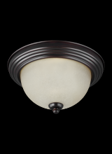 Generation Lighting 77065EN3-710 - Geary Three Light Ceiling Flush Mount