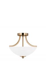 Generation Lighting 7716502EN3-848 - Geary Small Two Light Semi-Flush Convertible Pendant