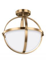 Generation Lighting 7724602EN3-848 - Alturas Two Light Semi-Flush Convertible Pendant