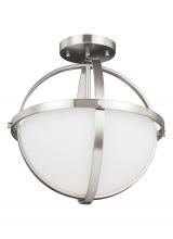 Generation Lighting 7724602EN3-962 - Alturas Two Light Semi-Flush Convertible Pendant