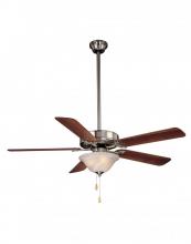 Minka-Aire F558-BN - Three Light Brushed Nickel Ceiling Fan