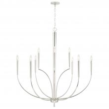 Capital 445901PN - 10 Light Chandelier