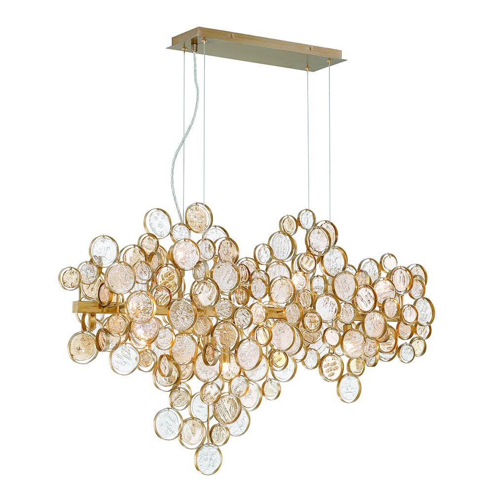 TRENTO,12LT CHAND,OVL,ANT GLD