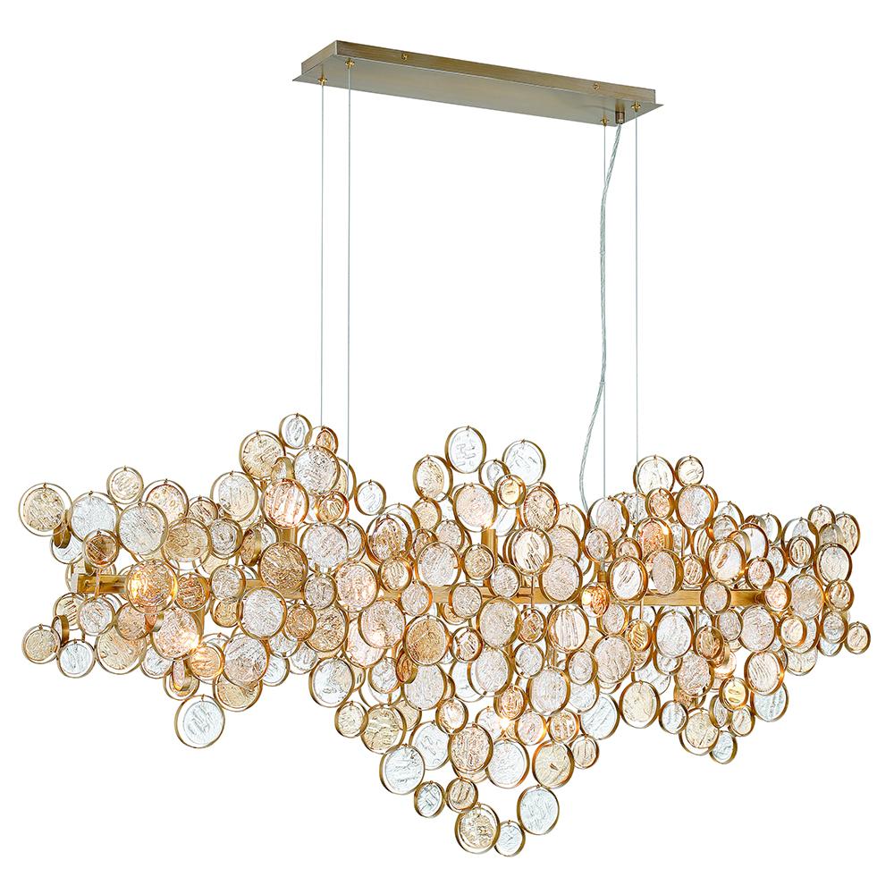 TRENTO,15LT CHAND,OVL,ANT GLD