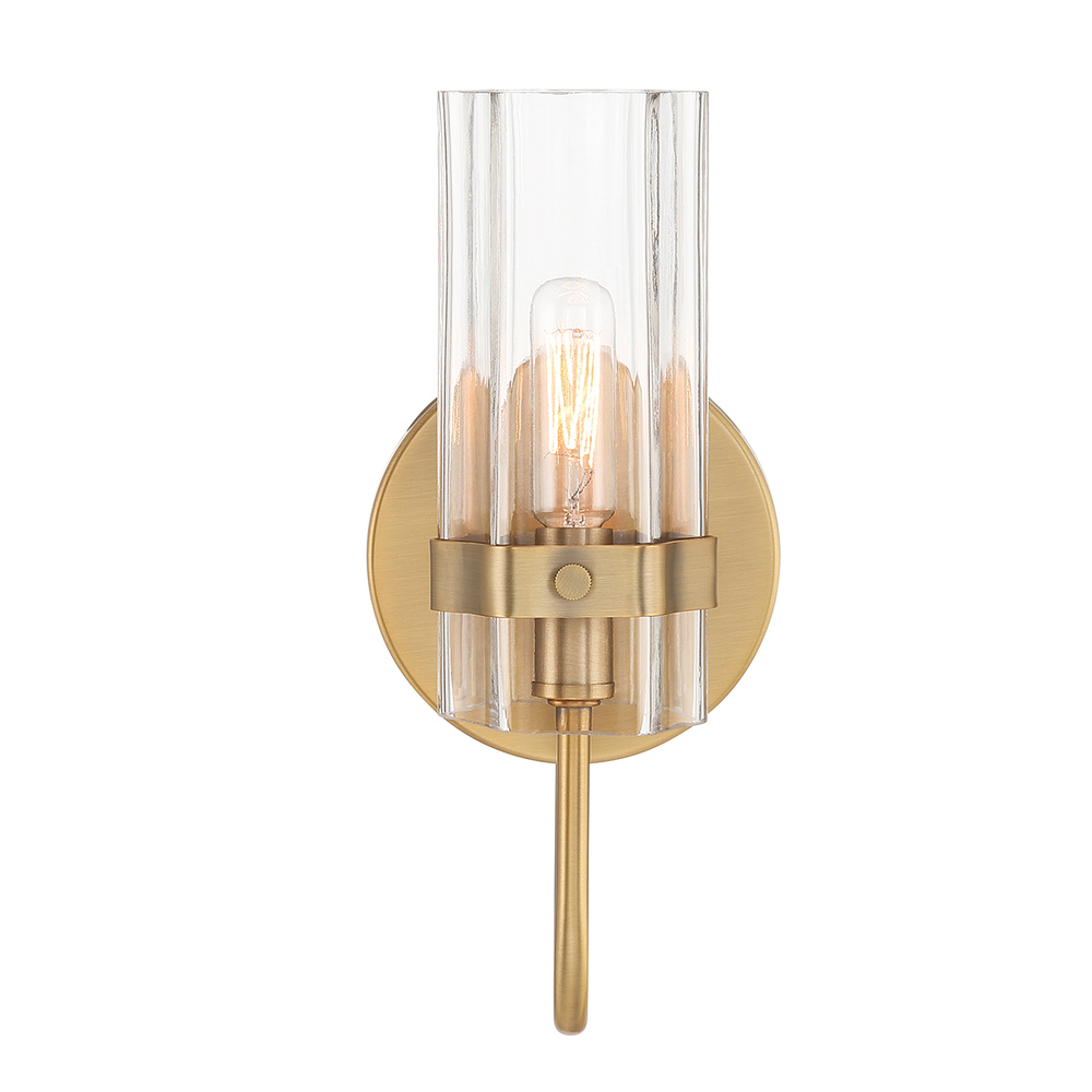 BROOK, 1LT VANITY BRASS