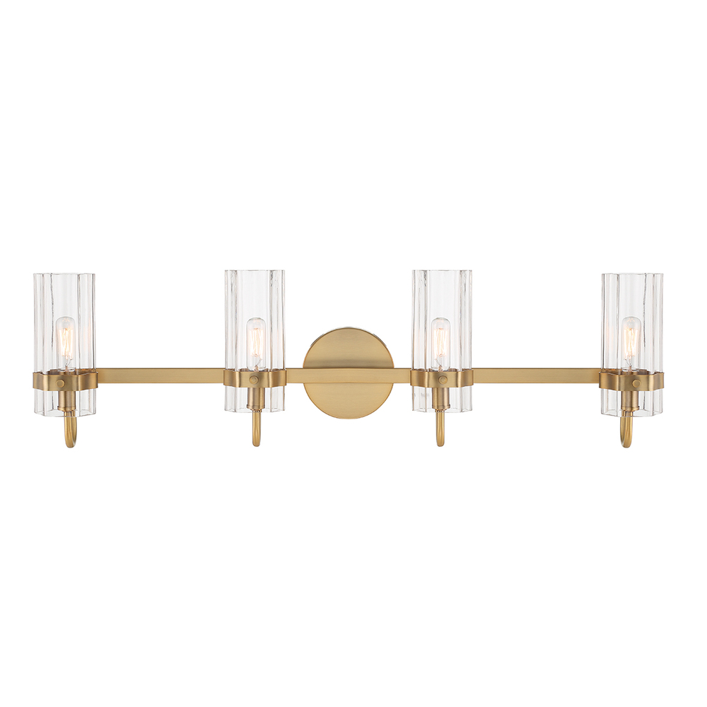 BROOK, 3LT VANITY BRASS