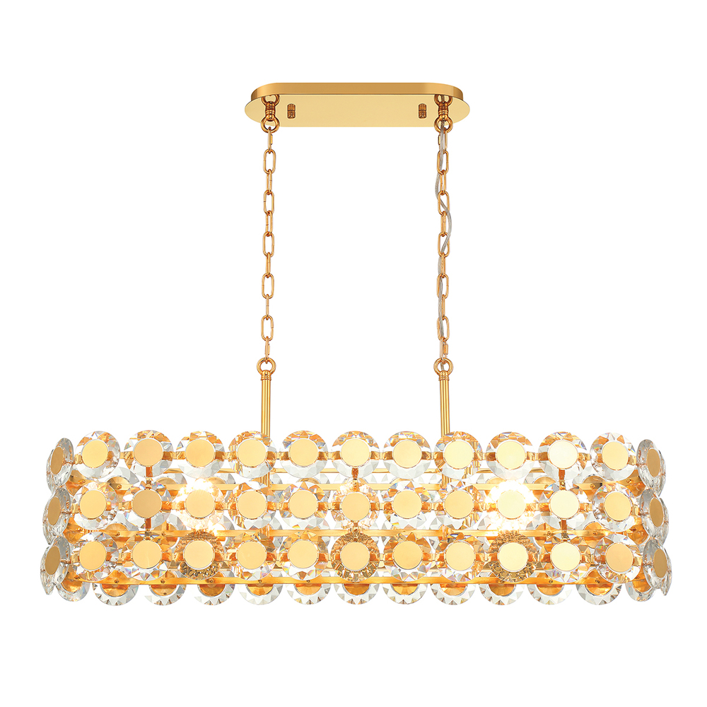 PERRENE, ISLAND CHANDELIER, GD