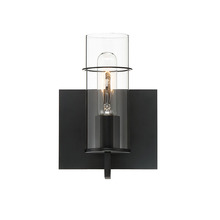 Eurofase 34133-036 - PISTA,WALL SCONCE,1LT,BLACK
