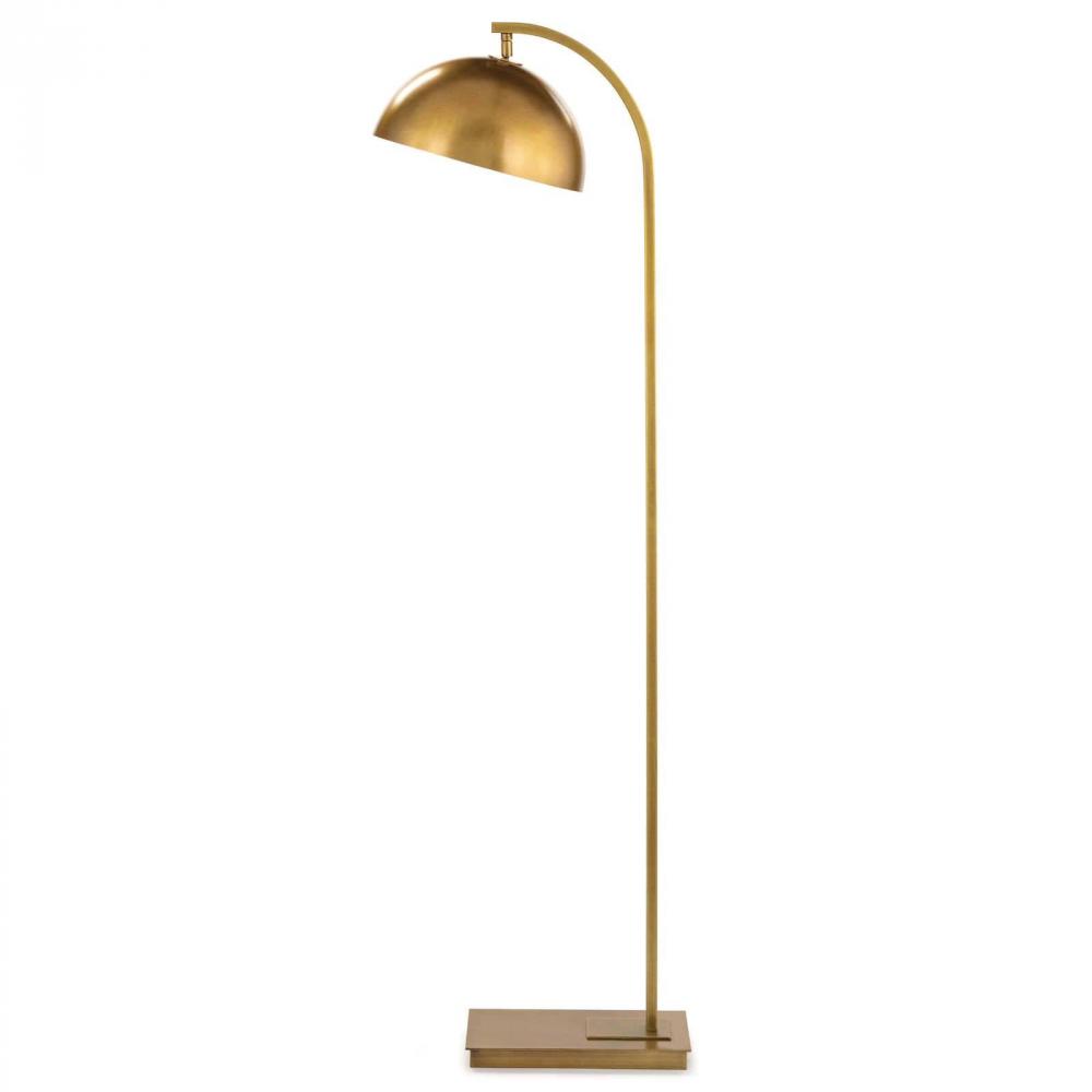 Regina Andrew Otto Floor Lamp (Natural Brass)