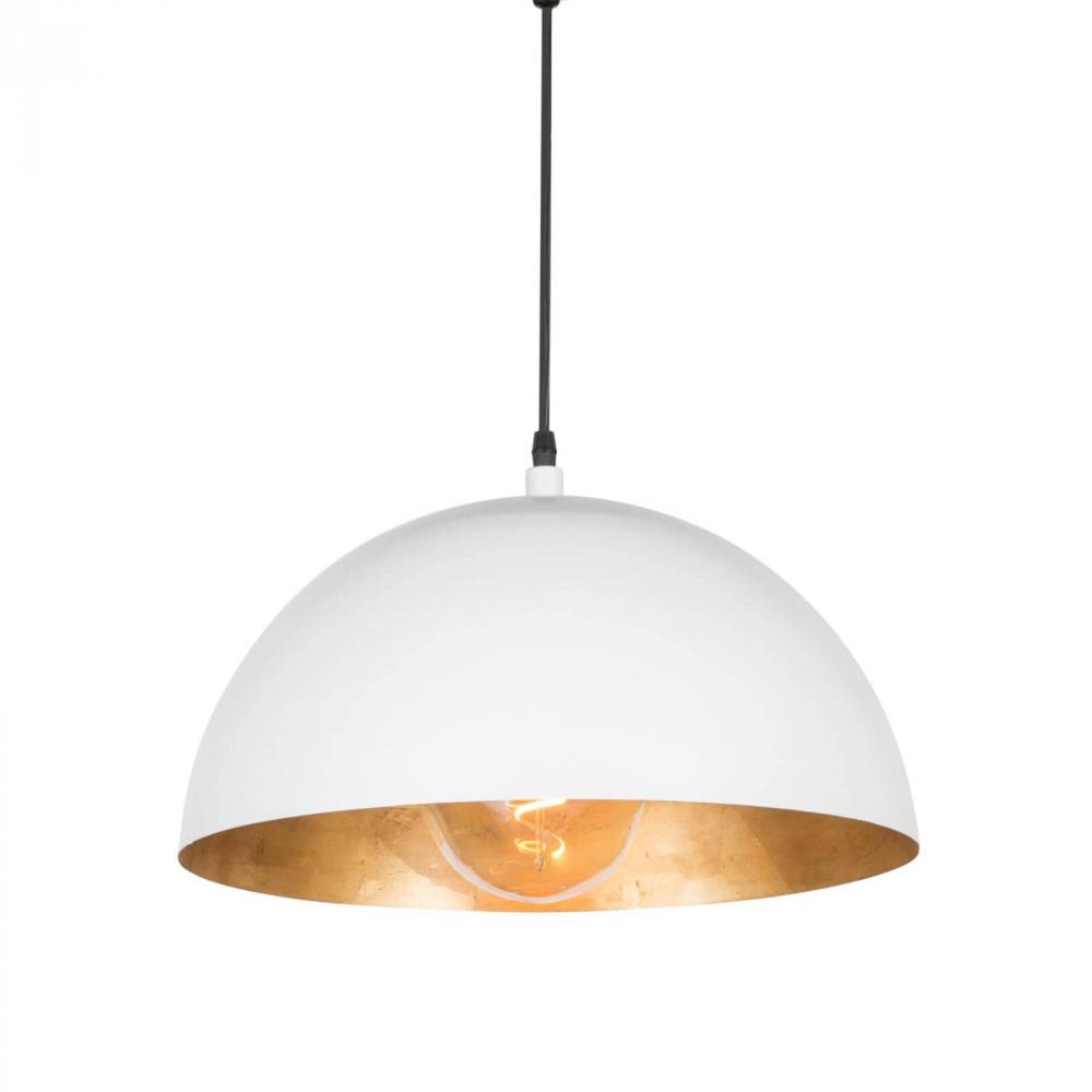 Regina Andrew Sigmund Pendant Small (White and Gold)