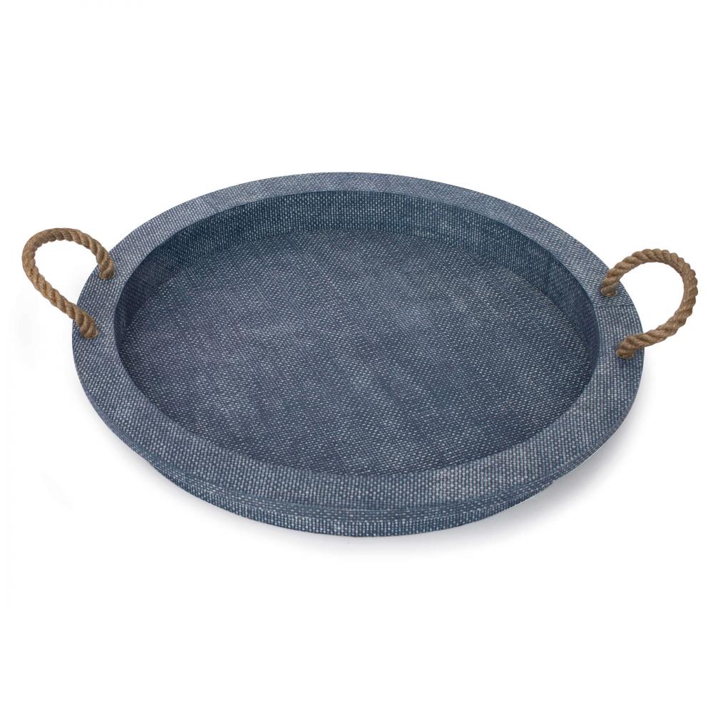 Regina Andrew Aegean Serving Tray (Indigo)