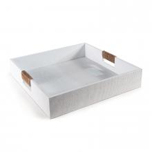 Regina Andrew 20-1329WT - Regina Andrew Logia Square Tray Large (White)