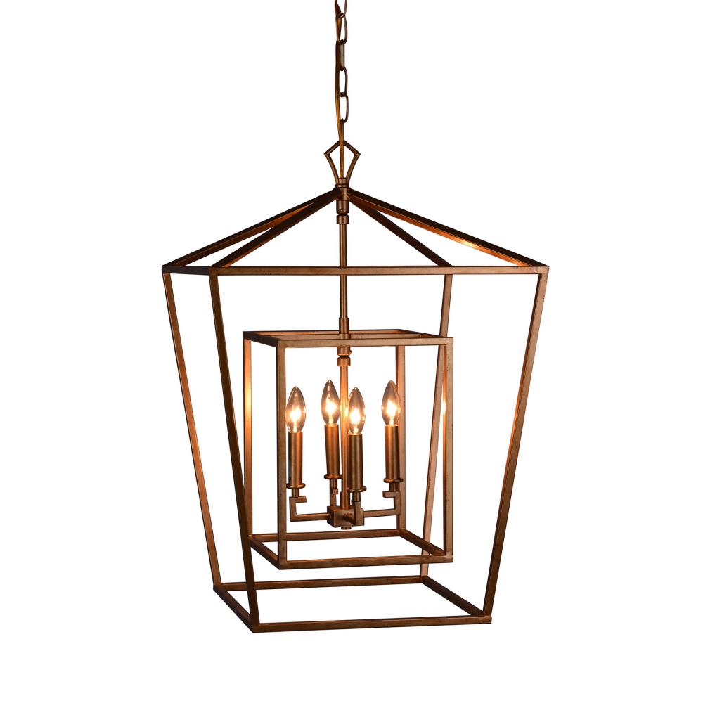 Mattea Large Chandelier with Antique Silver