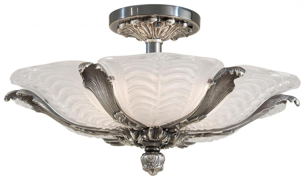 6 LIGHT SEMI FLUSH