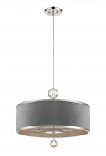 Minka Metropolitan N7325-613 - Luxor - 5 Light Convertible Pendant/Semi Flush