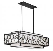 Minka Metropolitan N7755-143 - MOSAIC - 4 LIGHT ISLAND