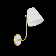 Mitzi by Hudson Valley Lighting H891101-AGB/SWH - Georgann WALL SCONCE