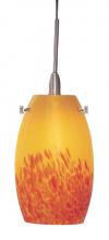 Minka George Kovacs GKSH2012 - Shade  - Yellow W/red Replacement Glass