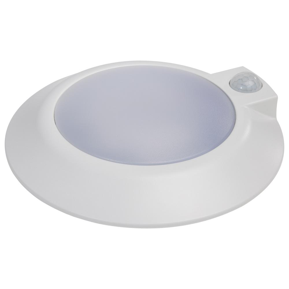 7 in.; LED Disk Light; CCT Selectable 3K/4K/5K; With Occupancy Sensor; White Finish