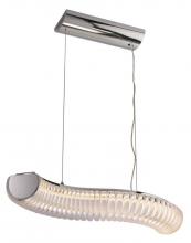 Nuvo 62/253 - 2 Seventy LED Curved Pendant Frosted Acrylic