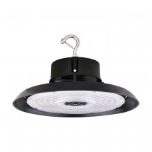 Nuvo 65/804 - 150W UFO LED High Bay; 21750 Lumens; 5000K; 277-480 Volt; 0-10V Dimmable; Black Finish
