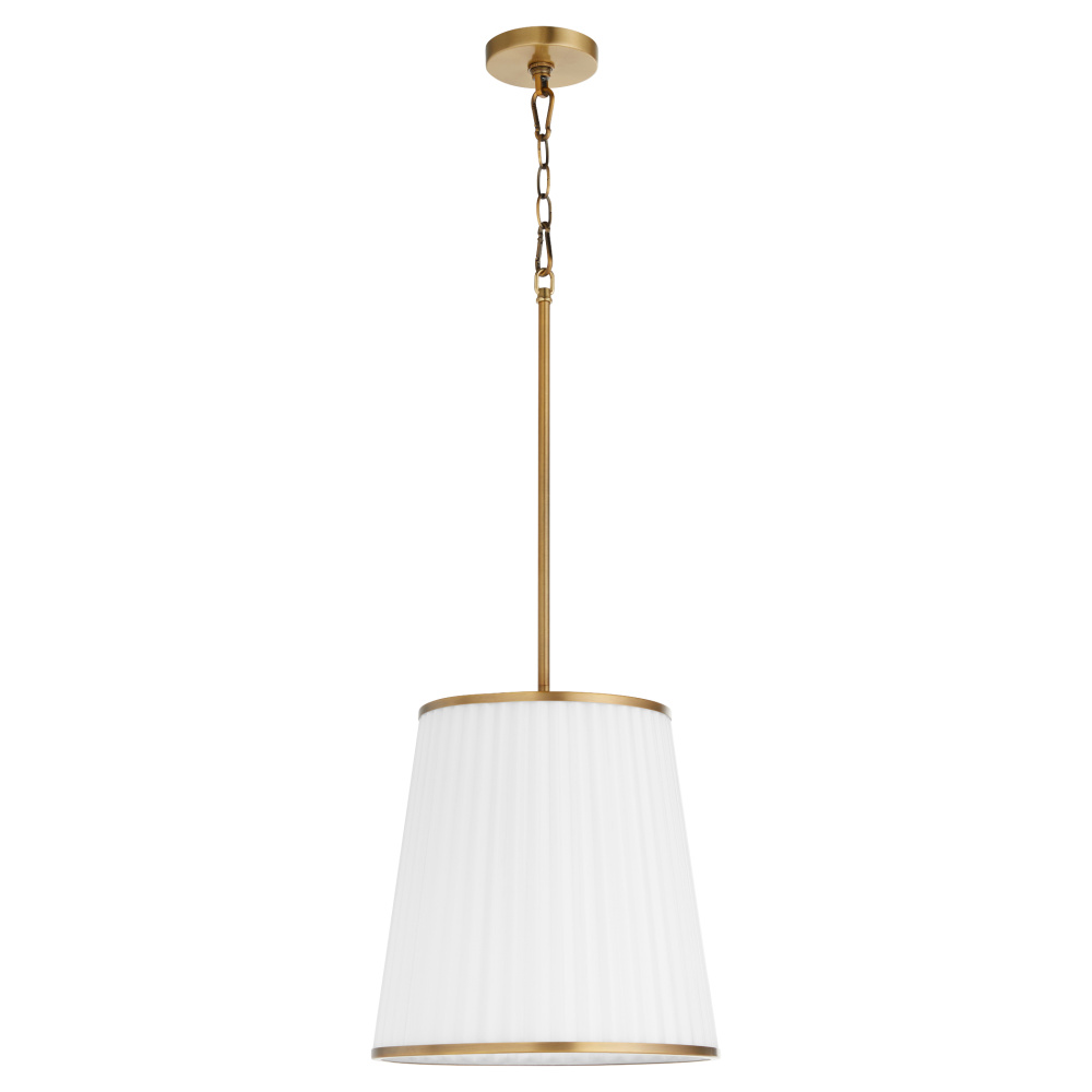 MARLON 3 LIGHT PENDANT - BRUSHED BRASS