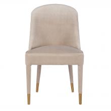 Uttermost 23593-2 - Uttermost Brie Armless Chair Champagne Set Of 2