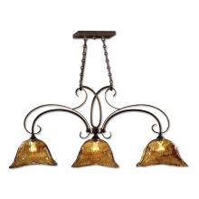 Uttermost 21009 - Uttermost Vetraio 3 Lt Bronze Kitchen Island Light
